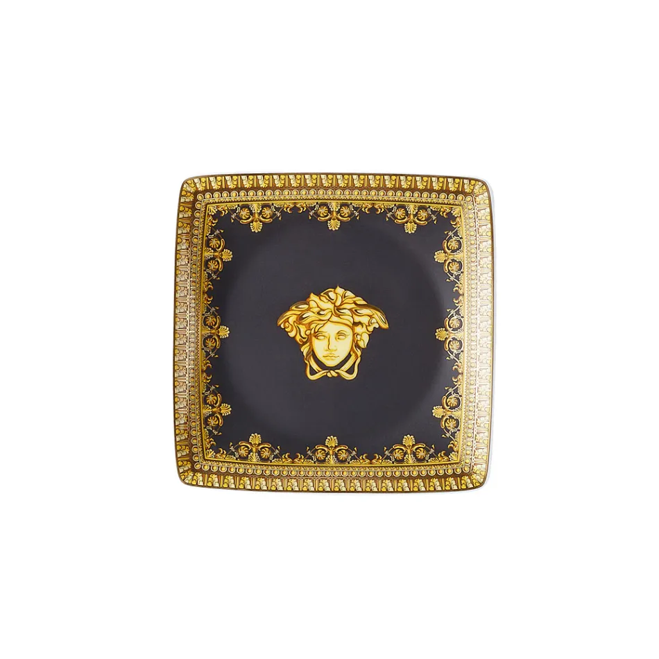 Rosenthal Versace I Love Baroque 6 platte vierkante porseleinen kommen - Barok Viadurini