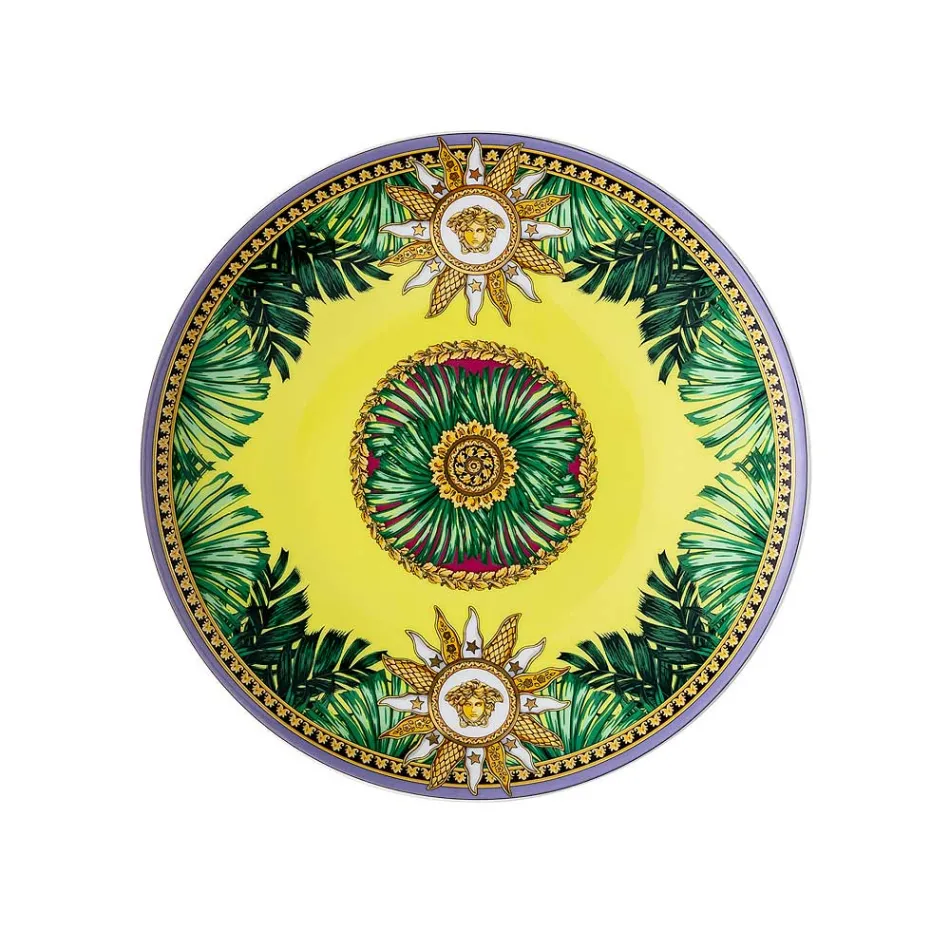 Rosenthal Versace Jungle Animalier 4 Dinerborden Diameter 17 cm - Animalier Viadurini