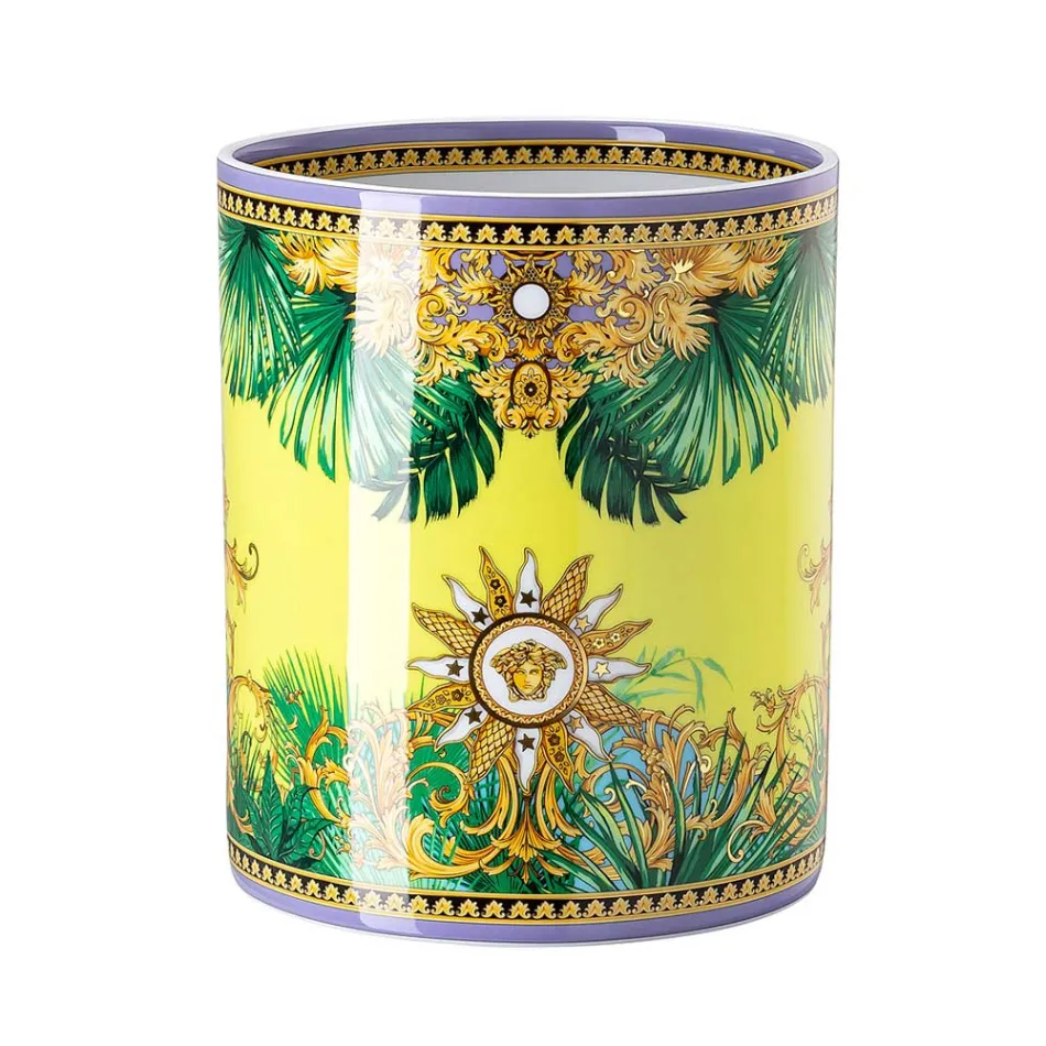 Rosenthal Versace Jungle Animalier porseleinen vaas - Animalier Viadurini