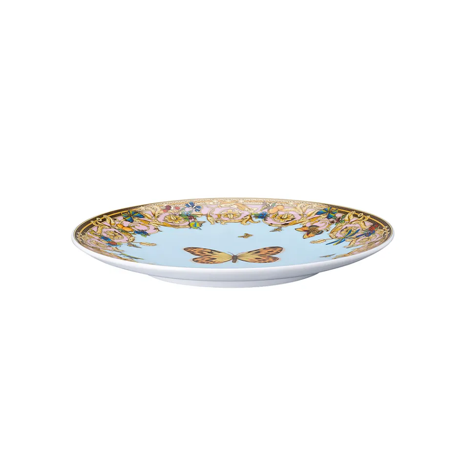 Rosenthal Versace Le Jardin 4 dinerborden Diameter 17 cm in porselein - Jardin Viadurini