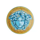 Rosenthal Versace Medusa Amplified 4 Dinerborden Diameter 17 cm - Medusaamplifield Viadurini