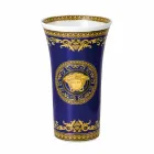 Rosenthal Versace Medusa Blauwe Vaas van modern design porselein 26cm Viadurini