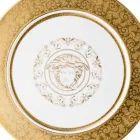 Rosenthal Versace Medusa Gala Gouden Plaat placeholder 33cm porselein Viadurini