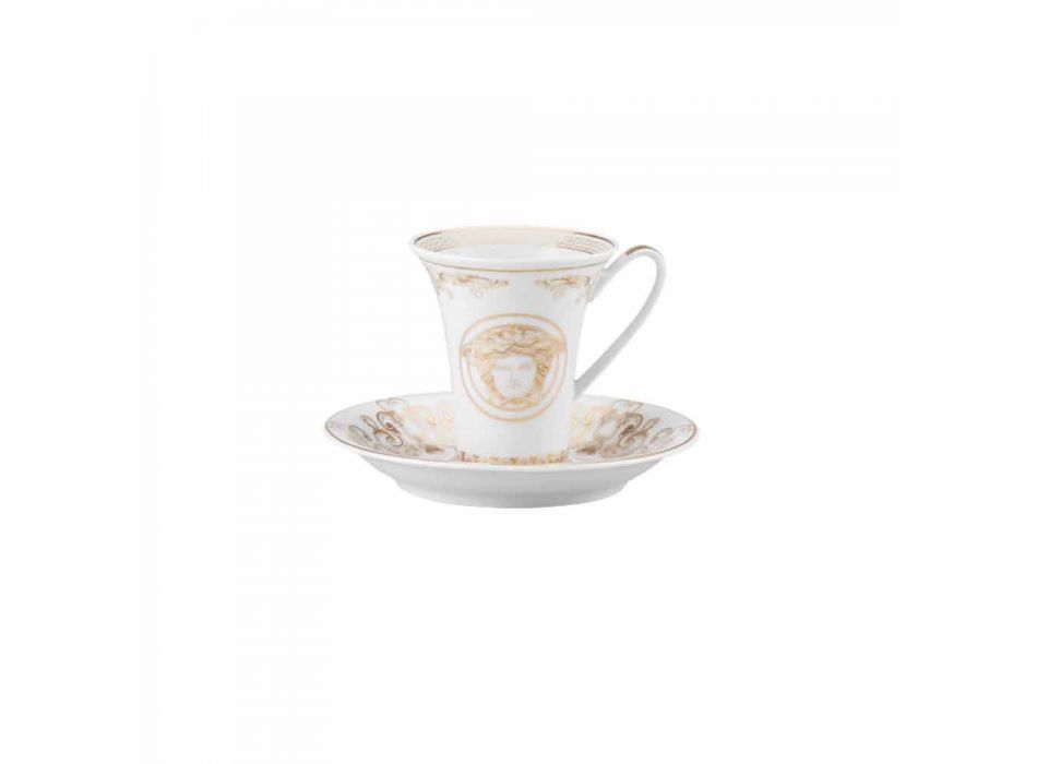 Rosenthal Versace Medusa Gala Cup Porcelain Ontwerp van de koffie Viadurini