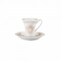 Rosenthal Versace Medusa Gala Cup Porcelain Ontwerp van de koffie