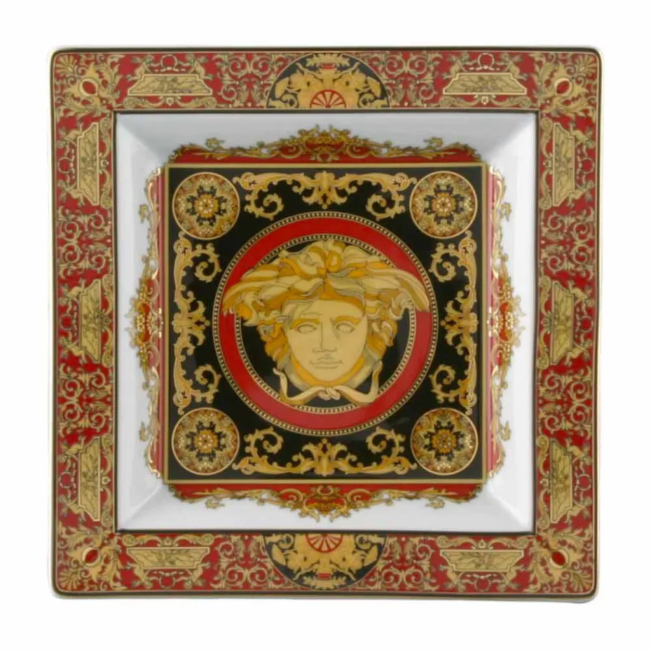 Rosenthal Versace Medusa Red ontwerp Cup porselein 22cm Viadurini