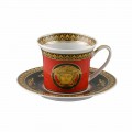 Rosenthal Versace Medusa Red Espresso kop ontwerp porselein