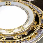 Rosenthal Versace Prestige Gala 4 Dinerborden Diameter 18 cm - Prestige Viadurini