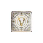 Rosenthal Versace Virtus Gala 6 platte vierkante kommen 15x15 cm in porselein - Barok Viadurini