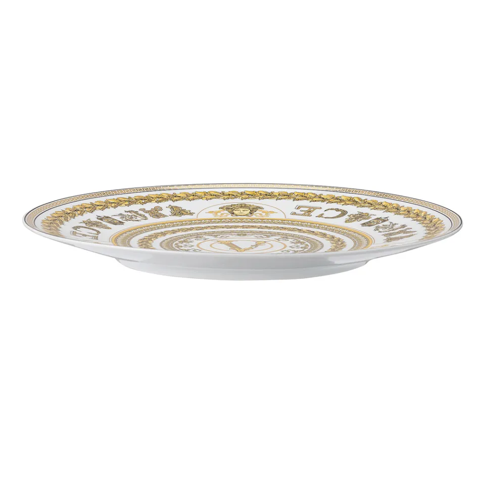 Rosenthal Versace Virtus Gala Placeholder Bord Diameter 33 cm in Porselein - Barok Viadurini