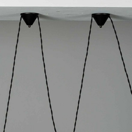 Keramische rozet voor lampen samenstelling Battersea 975ST - Toscot Viadurini