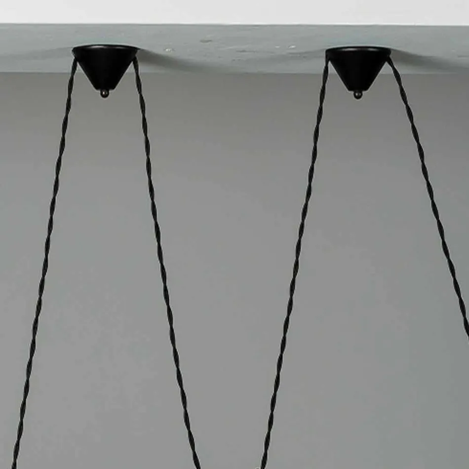 Keramische rozet voor lampen samenstelling Battersea 975ST - Toscot Viadurini