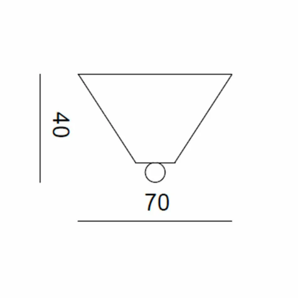 Keramische rozet voor lampen samenstelling Battersea 975ST - Toscot Viadurini