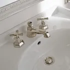 VIntage Design wastafelkraan in messing, gemaakt in Italië - Silvana Viadurini