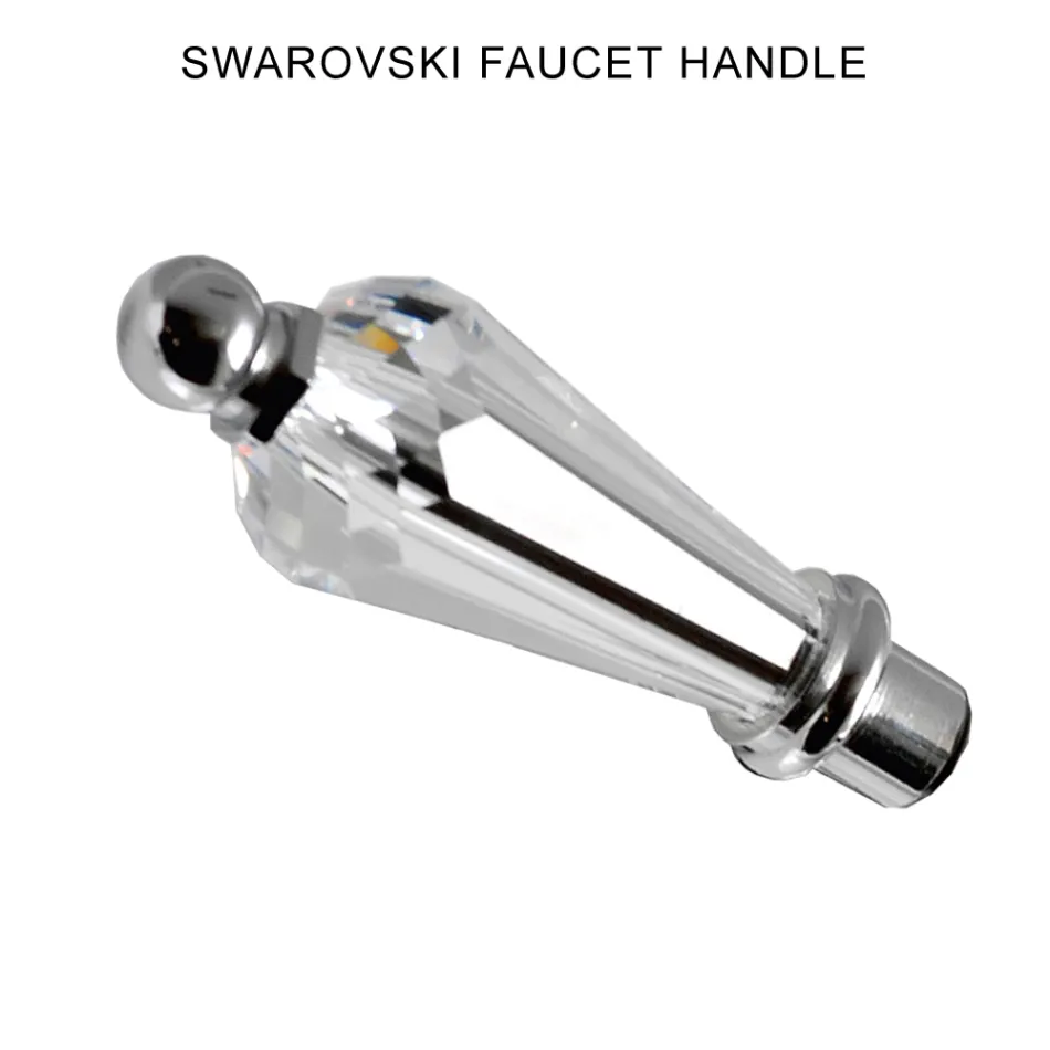 Staande Badkraan met Messing Handdouche Made in Italy - Noriana Viadurini