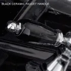 Staande Badkraan met Messing Handdouche Made in Italy - Noriana Viadurini