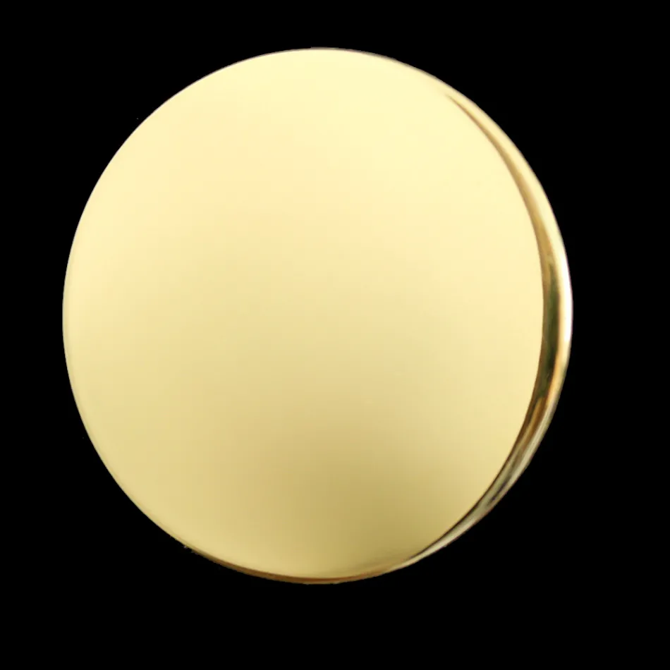 3-gats wastafelkraan in messing met hoge uitloop en afvoer - Ercolina Viadurini