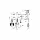 Mengkraan op bladmontage in verchroomd messing Made in Italy - Sika Viadurini