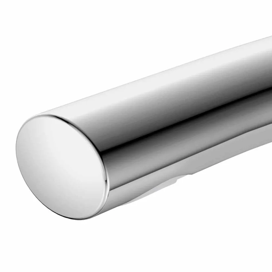 Moderne wastafelkraan 8 cm hoog in metaal zonder afvoer - Pinto Viadurini