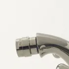 Messing bidetkraan met één gat en klassieke afvoer - Ercolina Viadurini