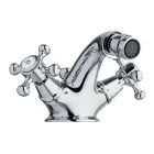 Bidetkraan met één gat in messing Klassiek ontwerp Made in Italy - Lisca Viadurini