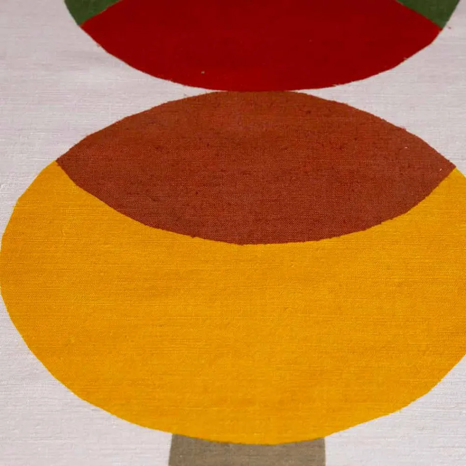 Handgeschilderde Italiaanse hennep Runner One Piece - merken Viadurini