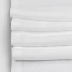 Linnen tafelloper met wit kant Italiaanse luxe kwaliteit - Farnese Viadurini