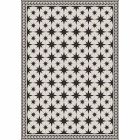 Design tafelloper in pvc en polyester rechthoekig patroon - Osturio Viadurini