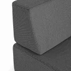 Modern Design Outdoor Corner Lounge in Homemotion Fabric - Benito Viadurini