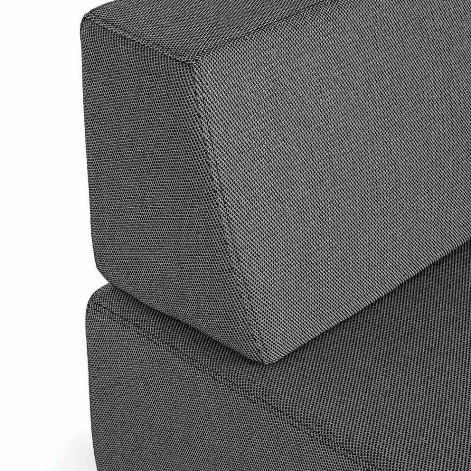 Modern Design Outdoor Corner Lounge in Homemotion Fabric - Benito Viadurini