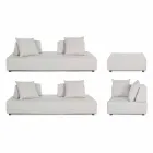 Modern Design Outdoor Corner Lounge in Homemotion Fabric - Benito Viadurini