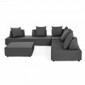 Modern Design Outdoor Corner Lounge in Homemotion Fabric - Benito