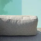 Woonkamer Bestaande uit 2 Fauteuils, 1 Sofa en Salontafel in Aluminium - Symphony Viadurini