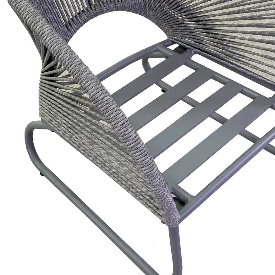 Woonkamer Bestaande uit 2 Fauteuils met Salontafel - Koffer Viadurini