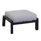 Woonkamer Bestaande uit een bank, salontafel en fauteuils met voetensteun - Mededelingenbord Viadurini