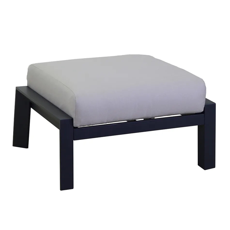 Woonkamer Bestaande uit een bank, salontafel en fauteuils met voetensteun - Mededelingenbord Viadurini