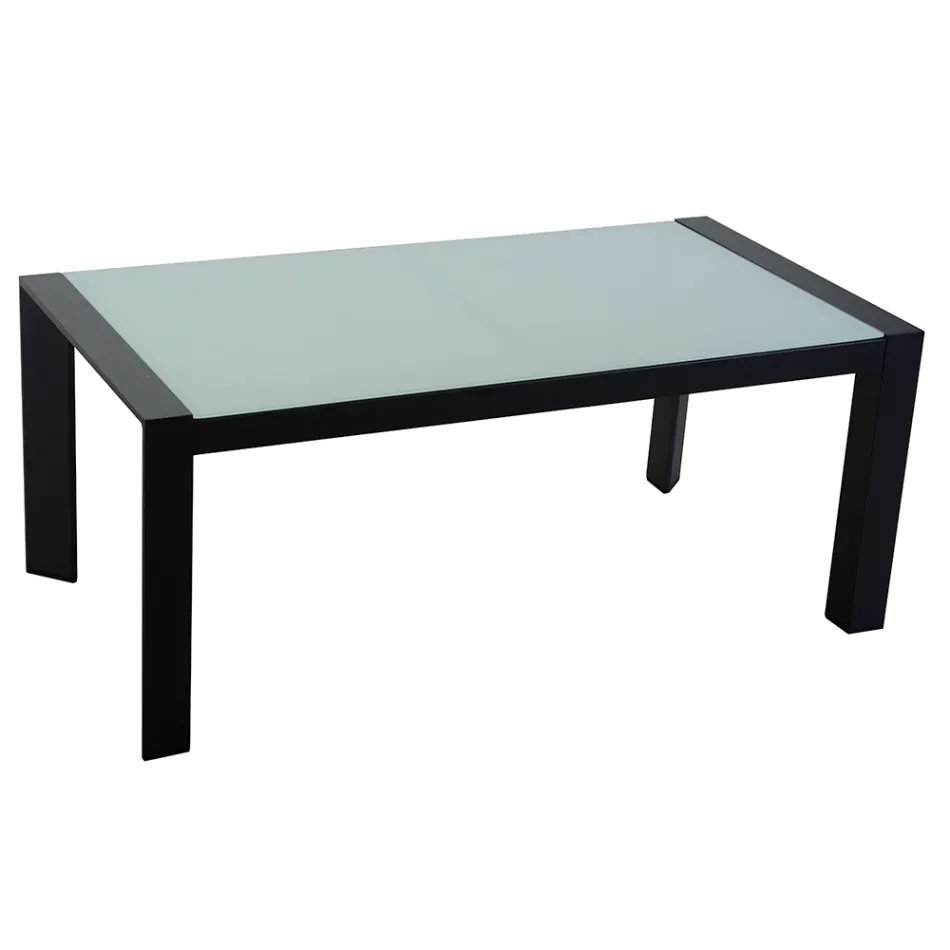 Woonkamer Bestaande uit een bank, salontafel en fauteuils met voetensteun - Mededelingenbord Viadurini