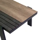 Woonkamer buiten Bestaande uit 1 Sofa, 2 Fauteuils en 1 Salontafel - Righello Viadurini