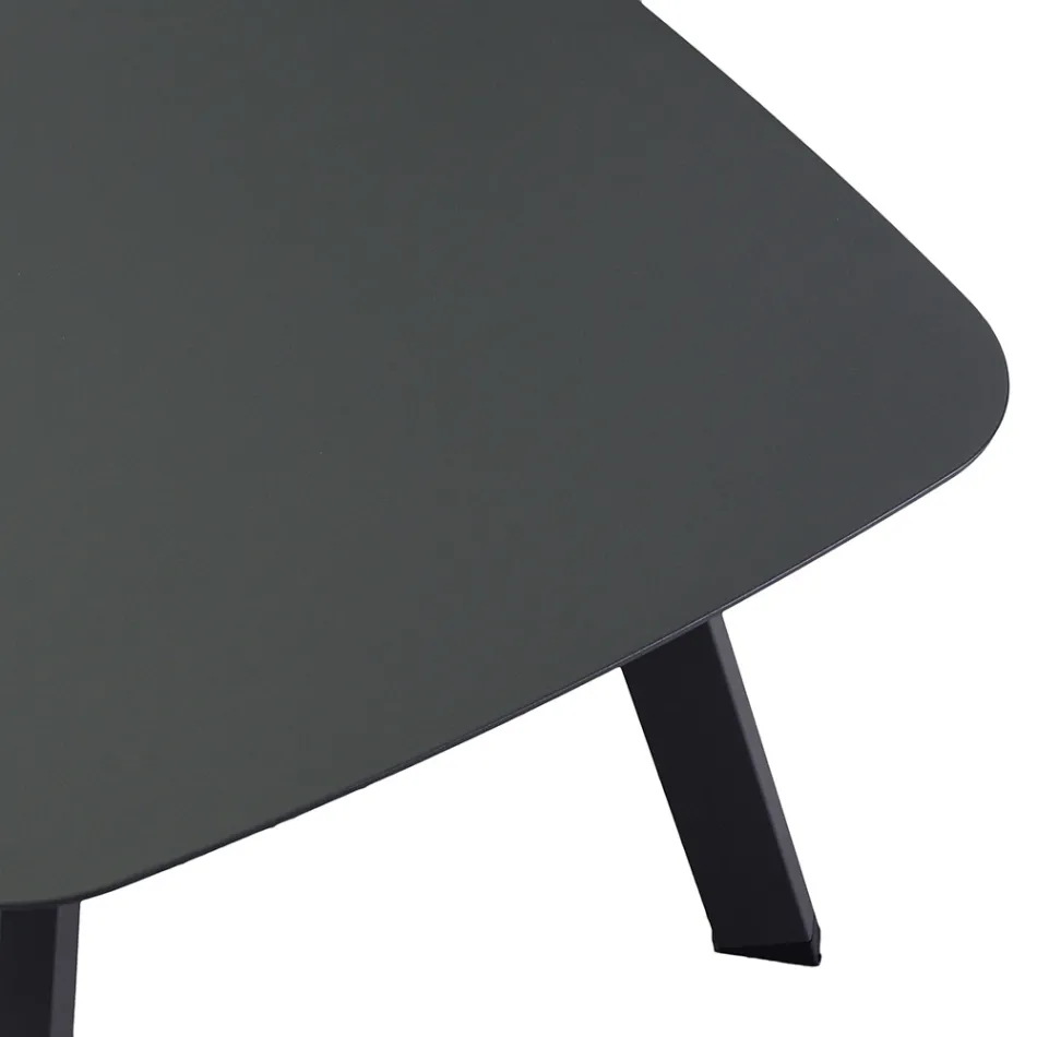 Woonkamer buiten Bestaande uit 2 fauteuils en 1 salontafel - Righello Viadurini