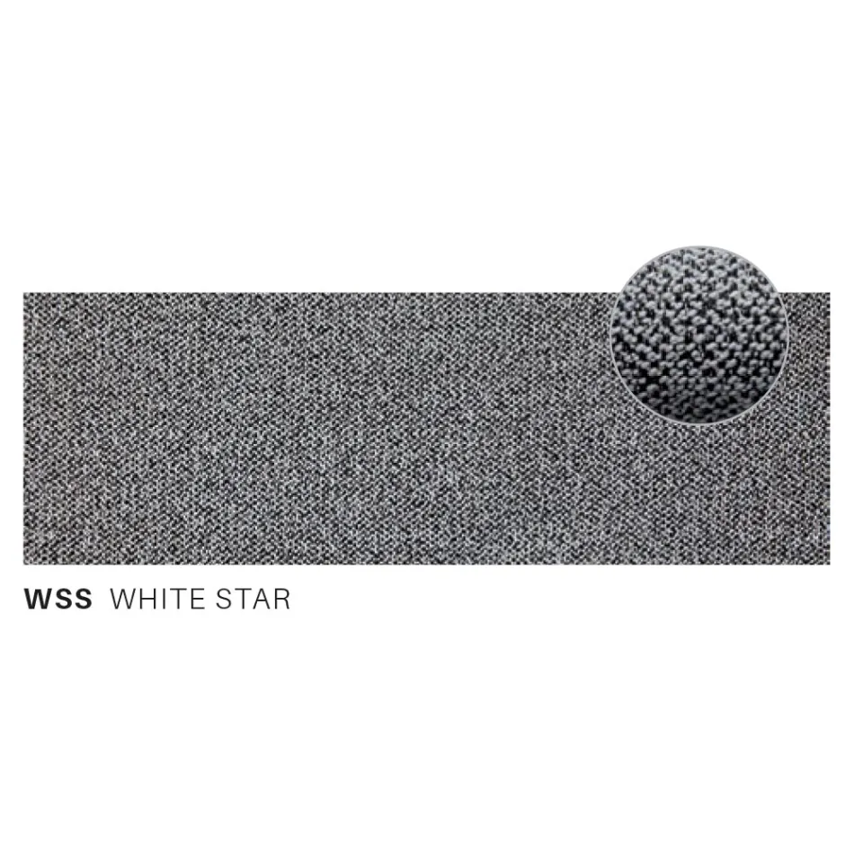 Buitenwoonkamer met bank en 2 fauteuils in stof Made in Italy - Suki Viadurini