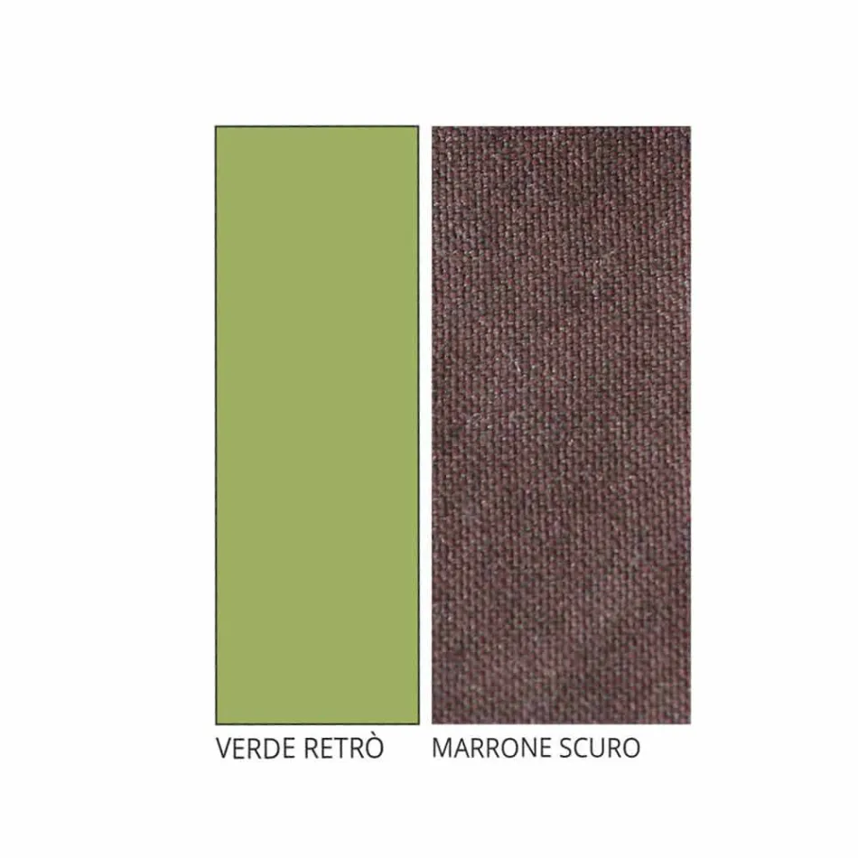 Buitenlounge met handgemaakte ijzeren structuur Made in Italy - Melinda Viadurini