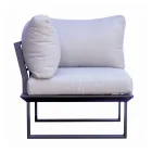 Tuinlounge bestaande uit 2 banken en centrale tafel - Pippo Viadurini