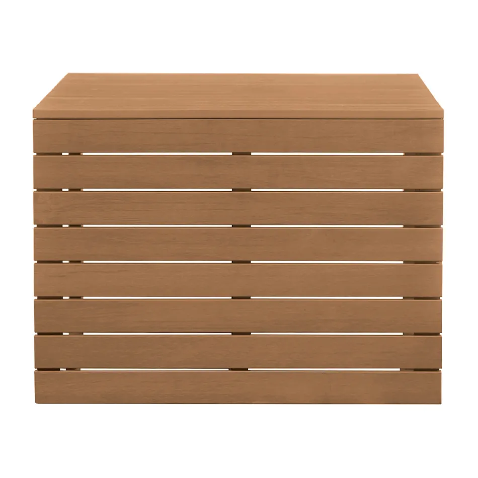 Tuinlounge bestaande uit 2 banken en centrale tafel - Pippo Viadurini