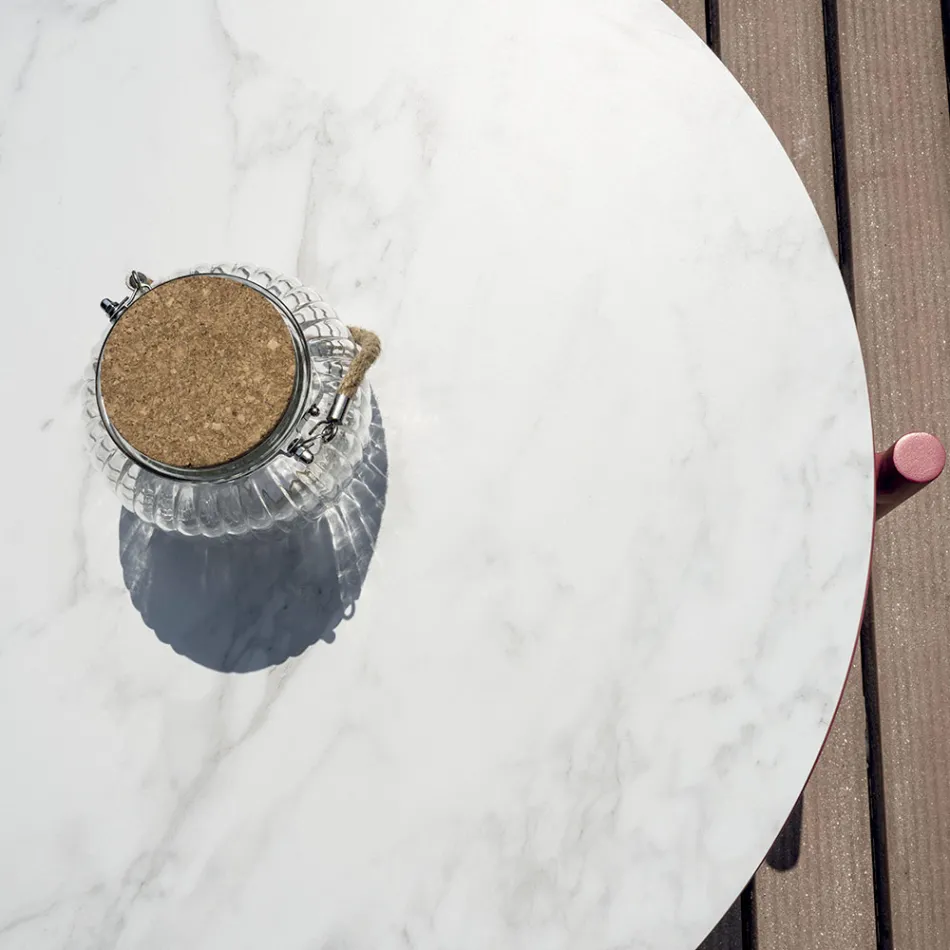 Rood of Groen Aluminium Tuin Woonkamer - Regalrise Viadurini