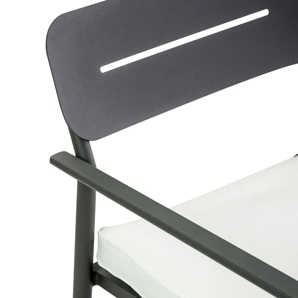 Tuinsalon van aluminium met verschillende afwerkingen - Souvenir Viadurini