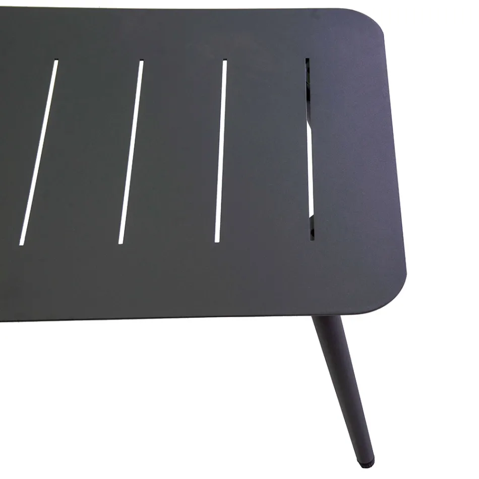 Tuinsalon van aluminium met verschillende afwerkingen - Souvenir Viadurini