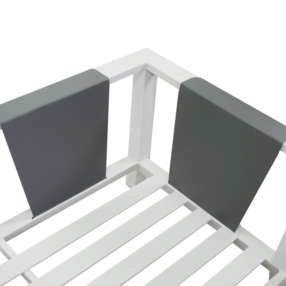 Tuinsalon van aluminium - Pastels Viadurini