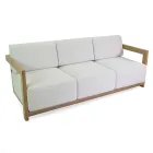 Aluminium woonkamer met thermisch houteffect - Camper Viadurini