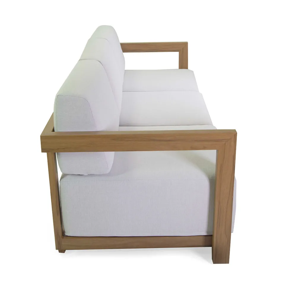 Aluminium woonkamer met thermisch houteffect - Camper Viadurini