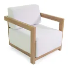 Aluminium woonkamer met thermisch houteffect - Camper Viadurini